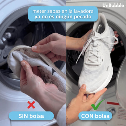 Unbubble® Bolsa de Lavado para Zapatillas