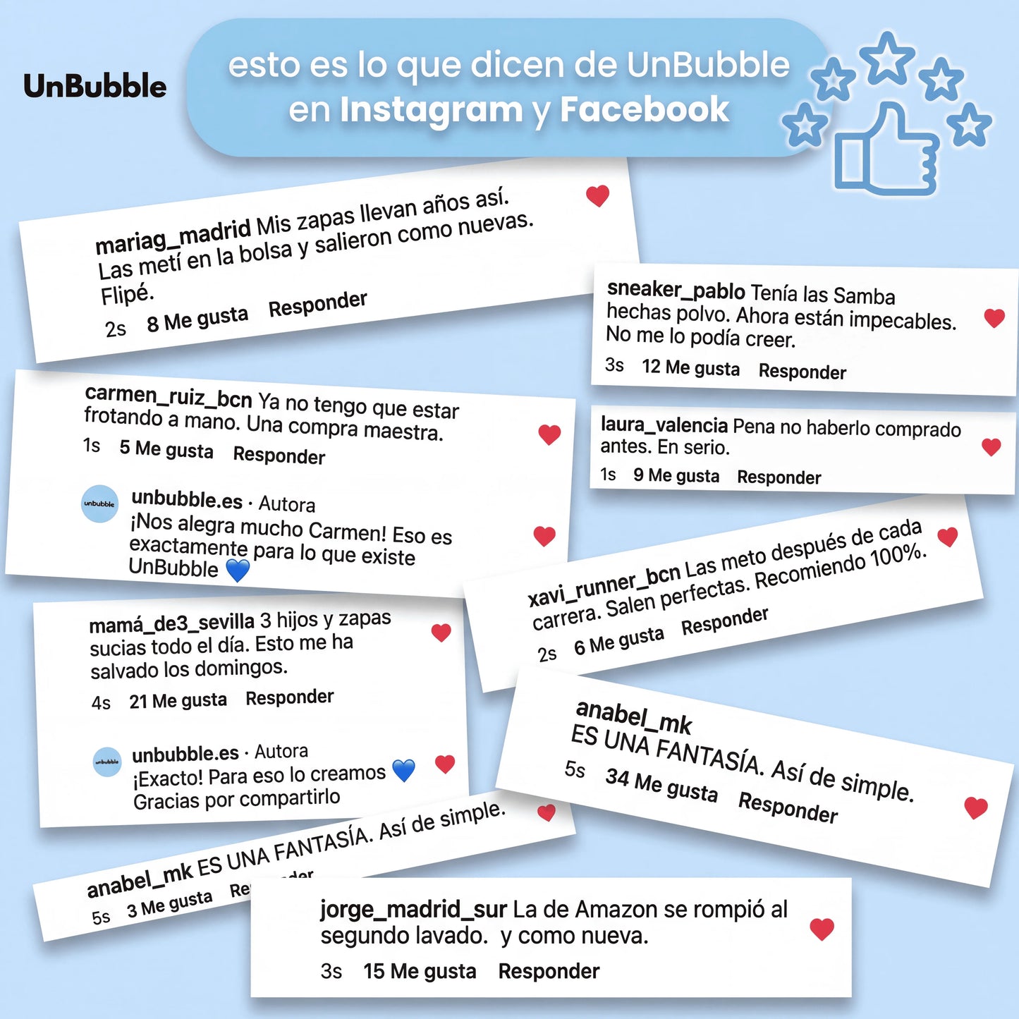 Unbubble® Bolsa de Lavado para Zapatillas