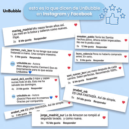 Unbubble® Bolsa de Lavado para Zapatillas